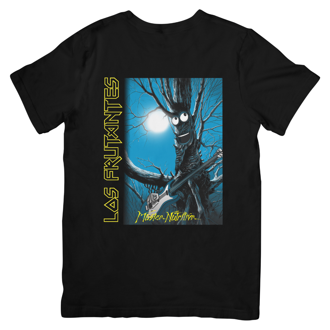 Homenaje a los grandes del metal. Los riff vitamínicos de Luciano han sido inspirados por esta icónica banda.