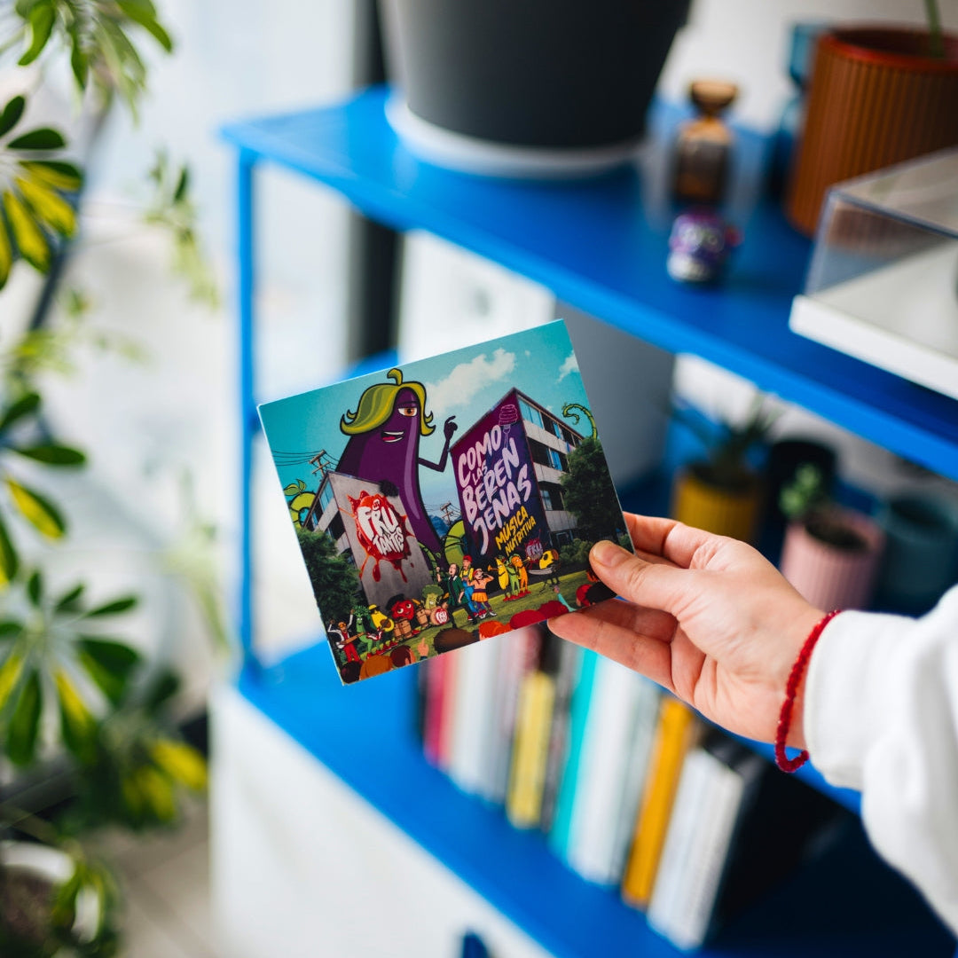 El segundo disco de la banda infantil chilena Los Frutantes. Entrelaza diversos estilos musicales con base en el rock nutritiva que ha caracterizado su trayectoria.